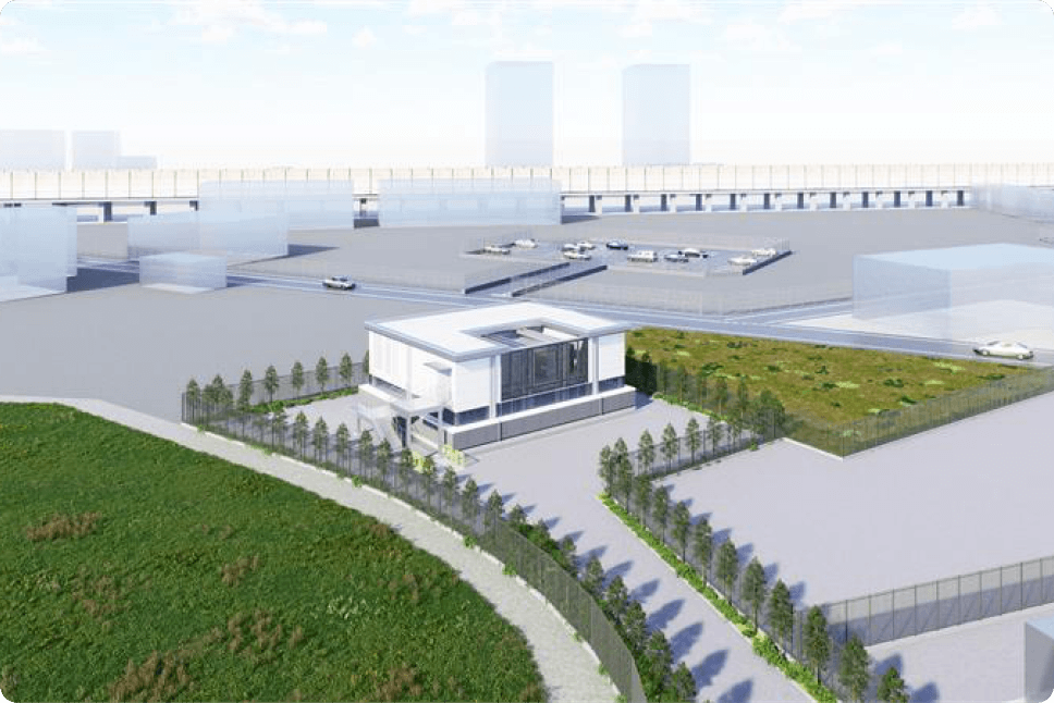 久留米プロジェクト建設現場